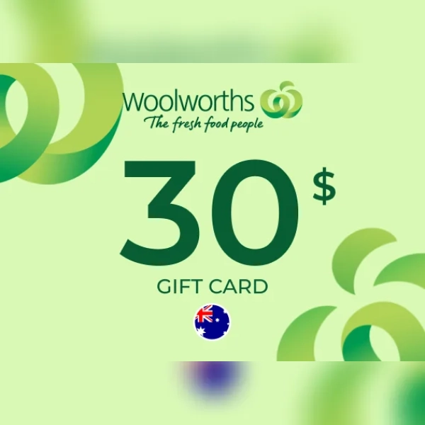 Woolworths Supermarket Gift Card 30 AUD Key - AUSTRALIA