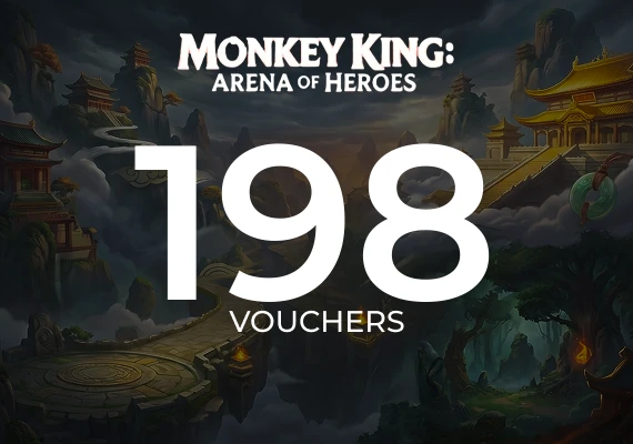 Monkey King: Arena of Heroes - 198 Voucher