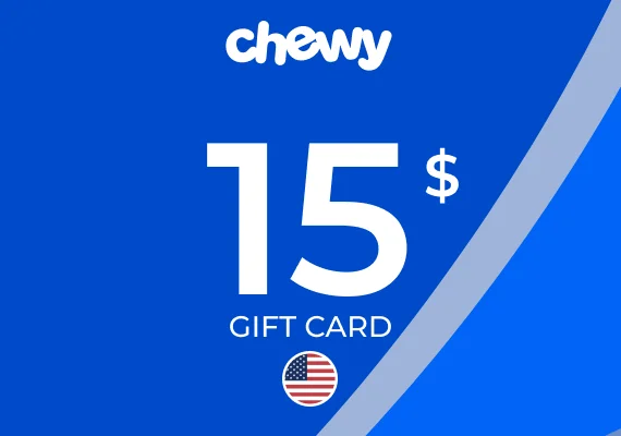 Chewy Gift Card 15 USD