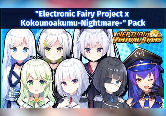 Neptunia Virtual Stars - Electronic Fairy Project x Kokounoakumu - Nightmare Pack (DLC) (PC) Neptunia Virtual Stars - Electronic Fairy Project x Kokounoakumu - Nightmare Pack (DLC) (PC)