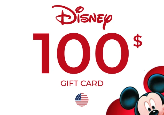 Disney Gift Card 100 USD