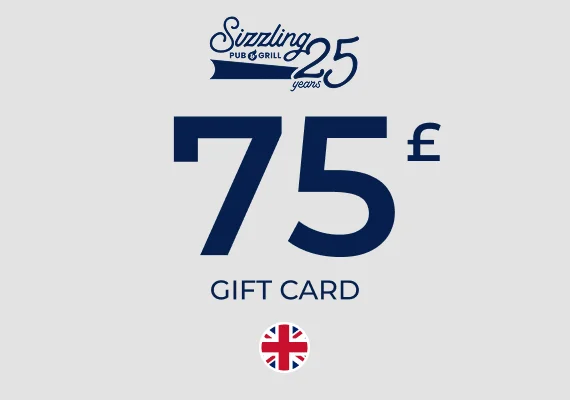 Sizzling Pubs Gift Card 75 GBP