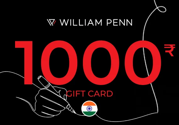 William Penn Gift Card 1000 INR