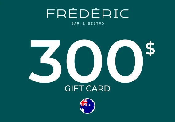 Frederic Gift Card 300 AUD