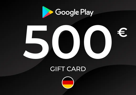 Google Play Gift Card 500 EUR