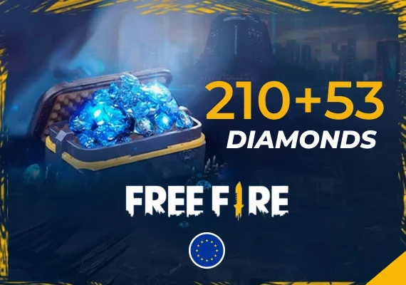 Garena Free Fire - 210+53 Diamonds Direct Top-Up - EU