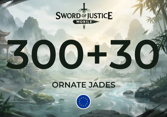Sword of Justice Mobile - 300 +30 Ornate Jades