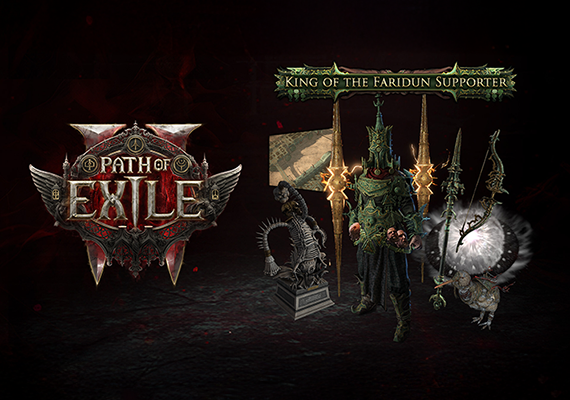 Path of Exile 2 - King of the Faridun Supporter Pack (PC) Path of Exile 2 - King of the Faridun Supporter Pack (PC)
