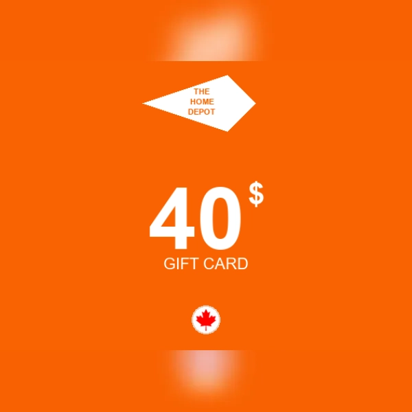 The Home Depot Gift Card 40 CAD Key - CANADA