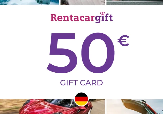 RentacarGift Gift Card 50 EUR