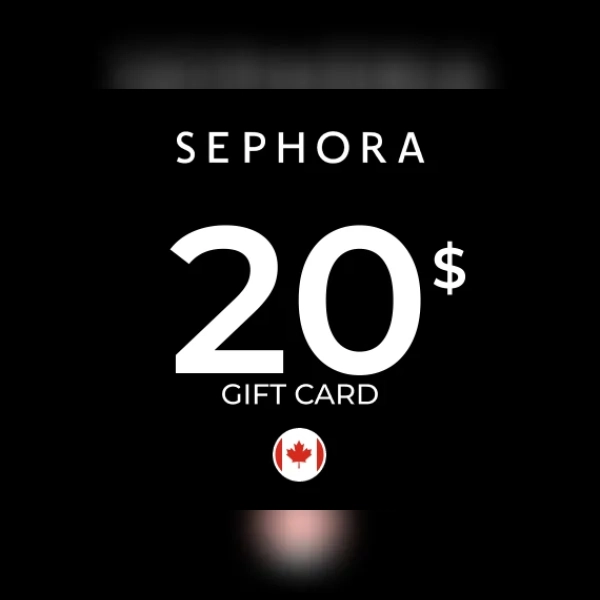 Sephora Gift Card 20 CAD Key - CANADA