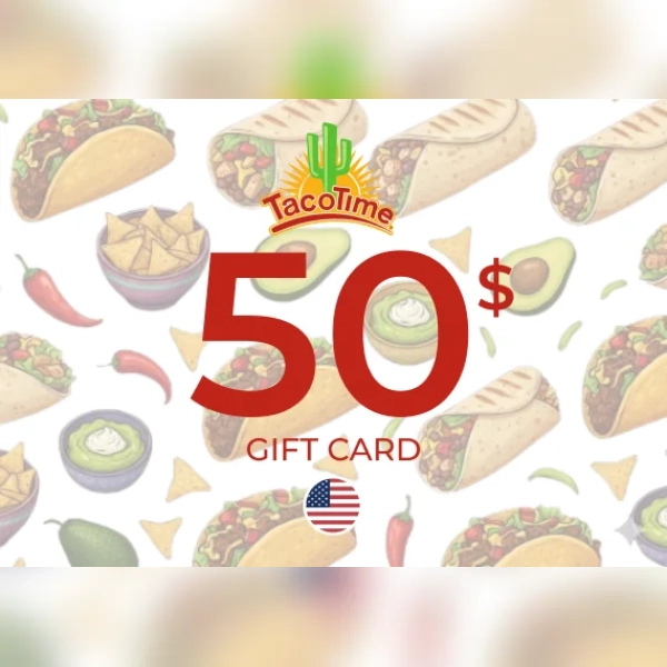 TacoTime Gift Card 50 USD Key - UNITED STATES