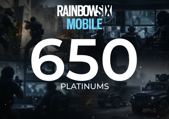 Rainbow Six Mobile - 650 Platinum