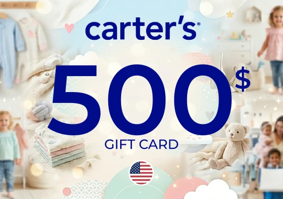 Carter's Gift Card 500 USD