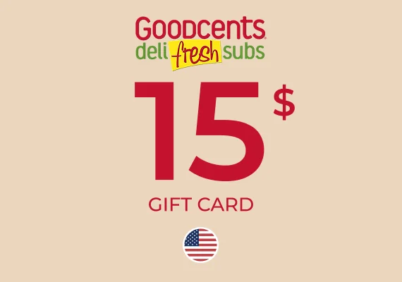 Goodcents Deli Gift Card 15 USD Key - UNITED STATES