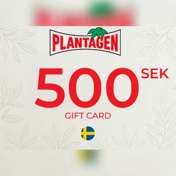 Plantagen Gift Card 500 SEK Key - SWEDEN