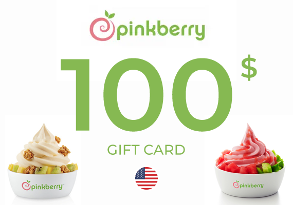 Pinkberry Gift Card 100 USD