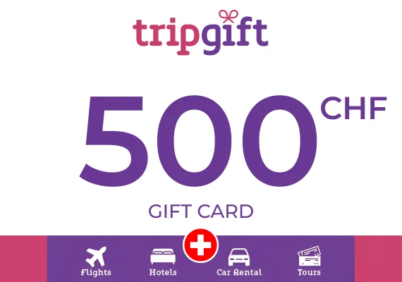 TripGift Gift Card 500 CHF