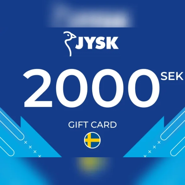 JYSK Gift Card 2000 SEK Key - SWEDEN