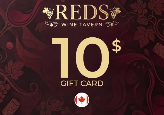 Reds Wine Tavern Gift Card 10 CAD