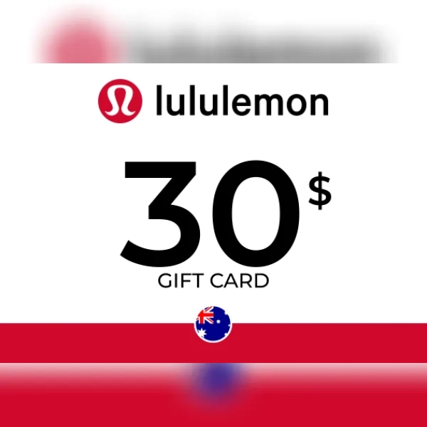 LULULEMON Gift Card 30 AUD Key - AUSTRALIA