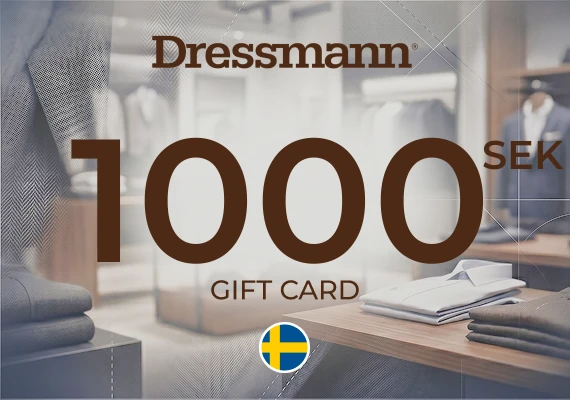 Dressmann Gift Card 1000 SEK