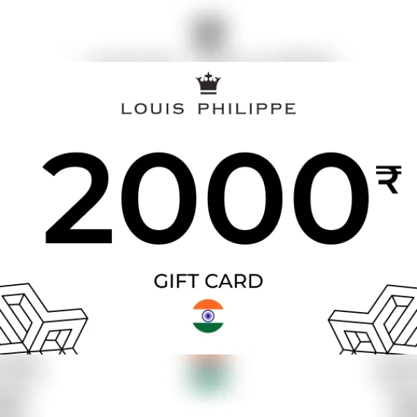 Louis Philippe India Gift Card 2000 INR Key - INDIA