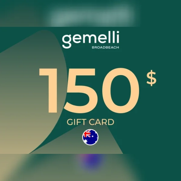 Gemelli Broadbeach Gift Card 150 AUD Key - AUSTRALIA