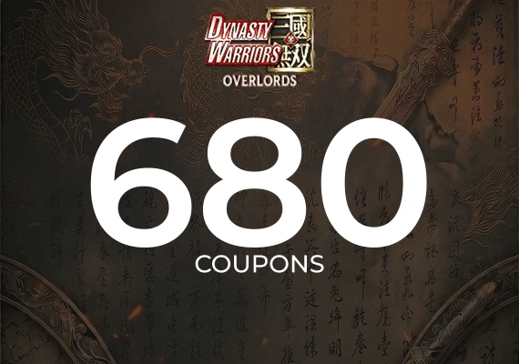 Dynasty Warriors: Overlords - 680 Coupons