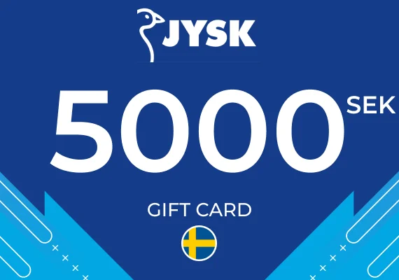 JYSK Gift Card 5000 SEK
