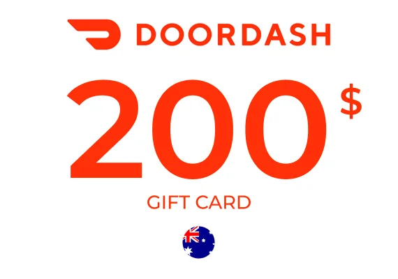 DoorDash Gift Card 200 AUD