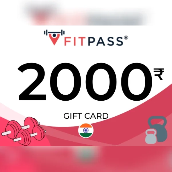 FITPASS Gift Card 2000 INR Key - INDIA