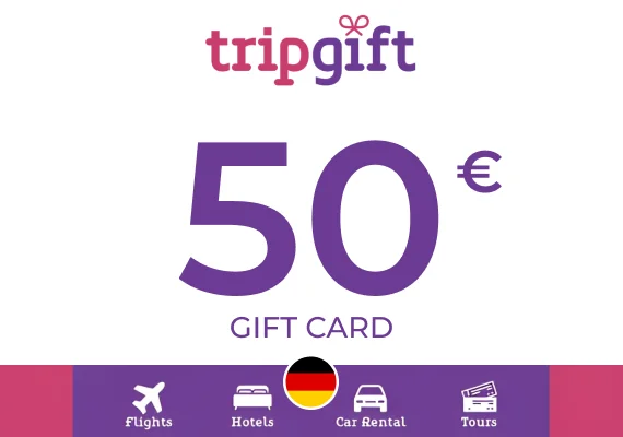 TripGift Gift Card 50 EUR