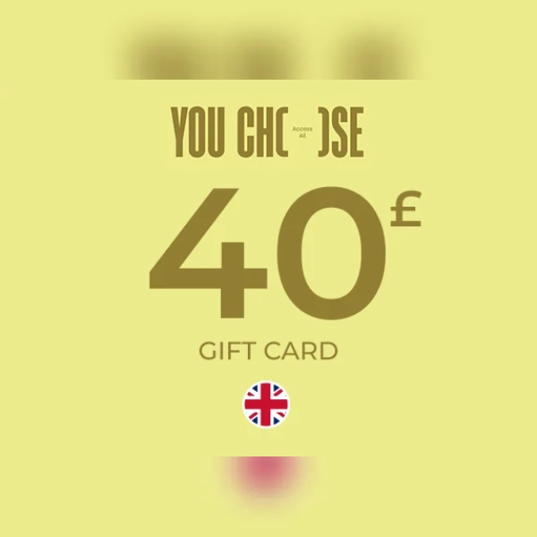 YouChoose Gaming VAR Digital Gift Card 40 GBP Key - UNITED KINGDOM
