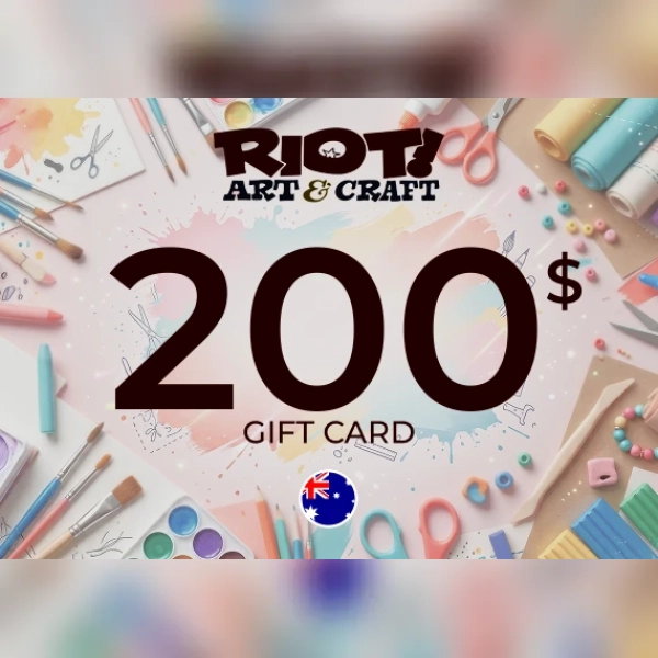 Riot Art & Craft Gift Card 200 AUD Key - AUSTRALIA