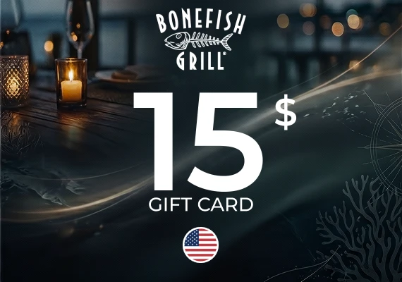 Bonefish Grill Gift Card 15 USD