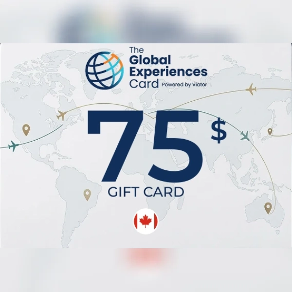 The Global Experiences Card Gift Card 75 CAD Key - CANADA