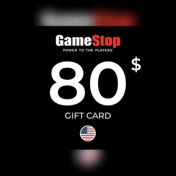GameStop Gift Card 80 USD Key - UNITED STATES