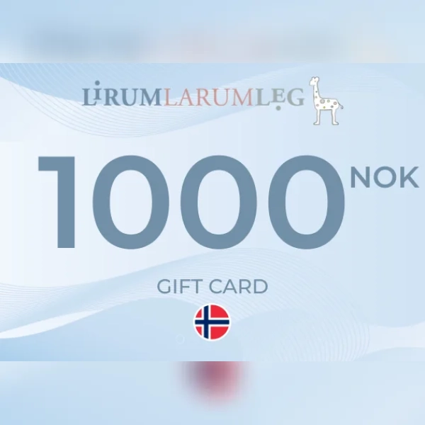 Lirum Larum Leg Gift Card 1000 NOK Key - NORWAY