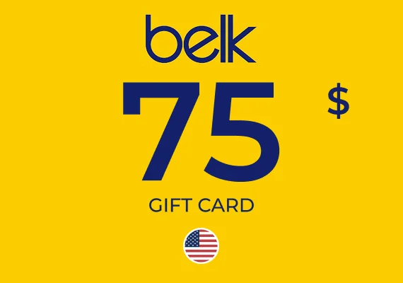 Belk Gift Card 75 USD