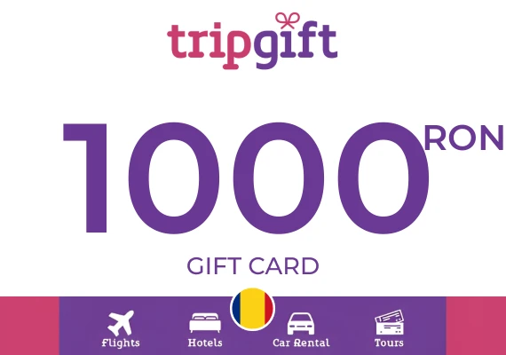 TripGift Gift Card 1000 RON