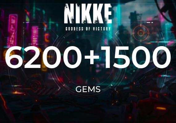 Goddess of Victory: Nikke - 6200 + 1500 Gems