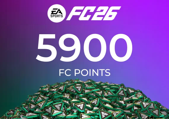EA SPORTS FC 26 - 5900 FC Points (Xbox One / Xbox Series X|S) EA SPORTS FC 26 - 5900 FC Points (Xbox One / Xbox Series X|S)