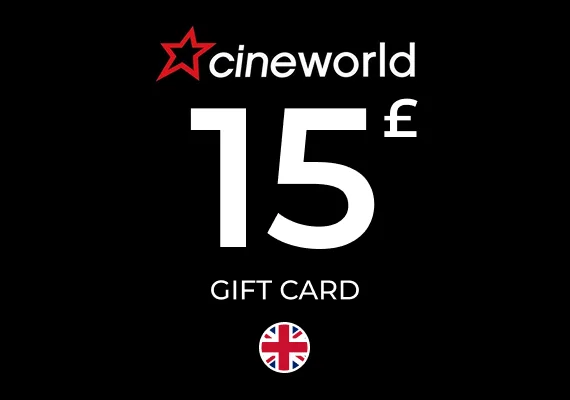 Cineworld Gift Card 15 GBP