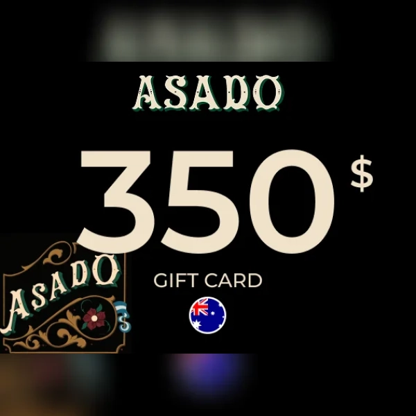 Asado Gift Card 350 AUD Key - AUSTRALIA