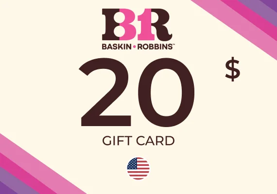 Baskin-Robbins Gift Card 20 USD