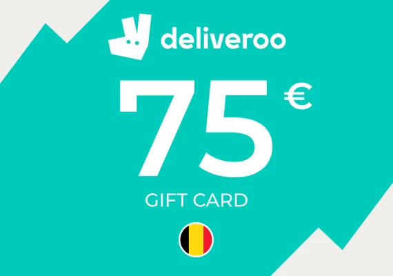 Deliveroo Gift Card 75 EUR Key - BELGIUM