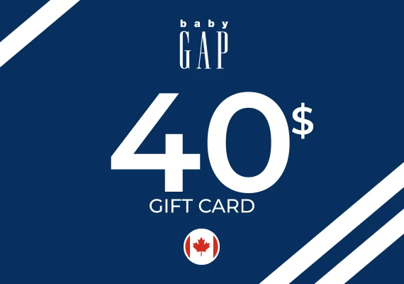 Baby Gap Gift Card 40 CAD