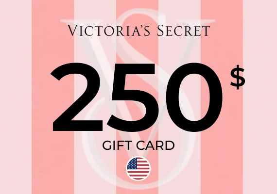 Victoria's Secret PINK Gift Card 250 USD