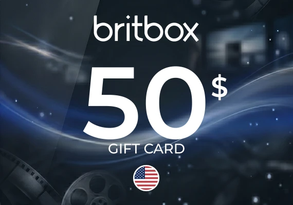 BritBox Gift Card 50 USD